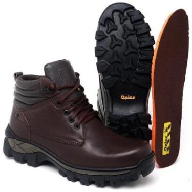 Imagem de Bota Couro Adventure Masculina Segurança Trabalho C.A Opice-Masculino
