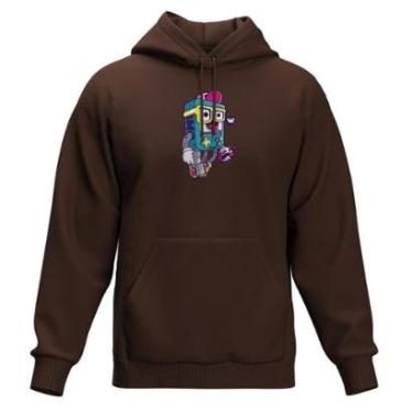 Imagem de Blusa Hyve De Frio MoletomCom Capuz Modelo Canguru Masculina-Masculino