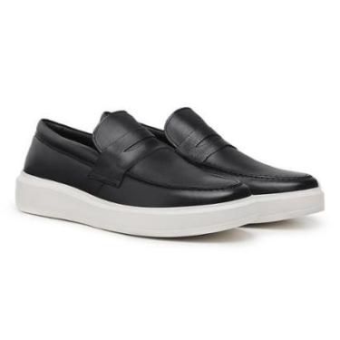 Imagem de Tênis Masculino Couro Slip On Sapatênis Casual Original 9400-Masculino