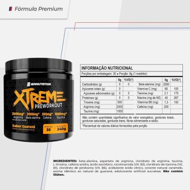 Imagem de Pré Treino Xtreme 240g Guarana-Unissex