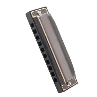 Imagem de Gaita profissional Play Harmonica com chave C de 10 furos é fácil de usar e adequada para iniciantes