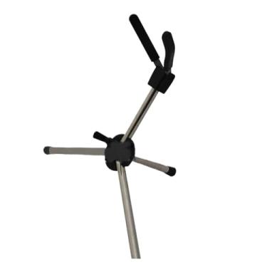 Imagem de Acessórios profissionais para saxofone alto dobrável, suporte de metal para saxofone portátil