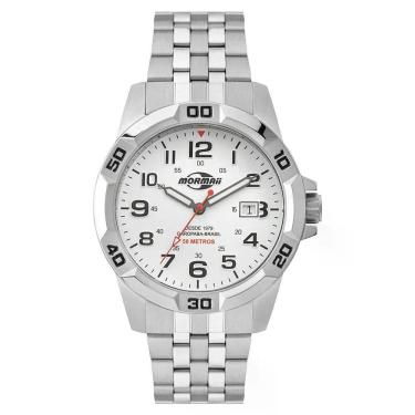 Imagem de Relógio Mormaii Masculino Steel Basic Prata - MO2317AD/1B