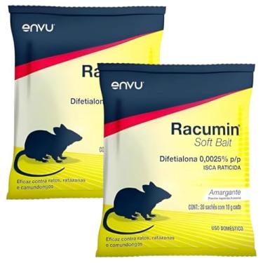 Imagem de Kit 2 Racumin Soft Bait 200g Isca Fresca para Controle de Roedores
