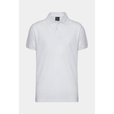 Imagem de Polo Aramis Manga Curta Lisa Piquet Branco-Masculino