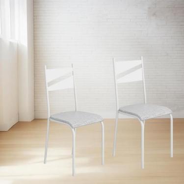 Imagem de Kit 2 Cadeiras de Jantar Varanda Cozinha Sala de Estar Epoxi 543.new -