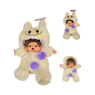 Imagem de Brinquedo De Pelúcia Disney Monchhichis De 20cm, Stitch, Mickey, Totor