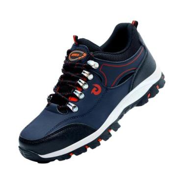 Imagem de Botas de Trabalho Masculinas com Biqueira de Aço - Sapatos de Seguranç