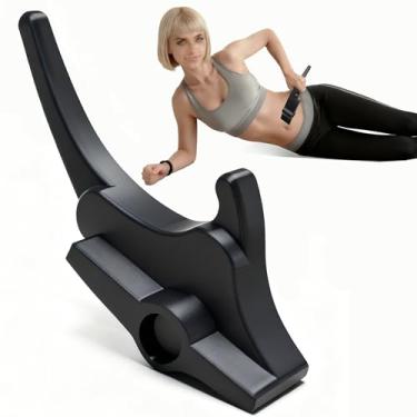 Imagem de Truine Ferramenta de liberação Psoas, gancho de massagem flexor de tecido profundo para alívio da tensão do músculo ilíaco e do quadril, automassageador de ponto de gatilho para recuperação de costas