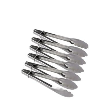 Imagem de Pegador Inox Universal 22cm para Frios Doce Gelo Salgados Lanches Utensílio Cozinha churrasco(6)