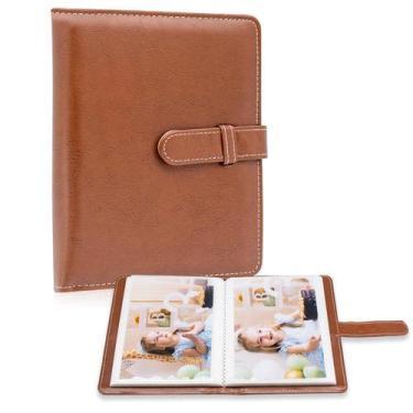 Imagem de Álbum de fotos Hearoo 10x15cm - 68 bolsos de material vegano premium