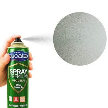 Imagem de 2 Tinta Spray P/Pintar Moveis Metal Plastico Mdf Eucatex (CINZA CLARO)