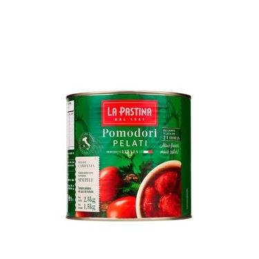 Imagem de Pomodori Italiano La Pastina Pelati 2,5kg Pomodori Italiano La Pastina Pelati 2500x1