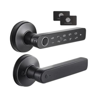 Imagem de Fechadura De Porta Inteligente Com Impressão Digital Bluetooth Q50 Tuy