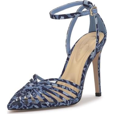 Imagem de Jessica Simpson Sapato feminino Paveri, Azul multi, 39