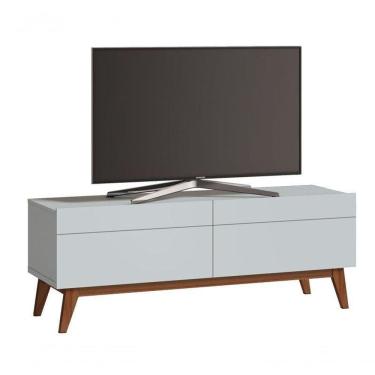 Imagem de Rack Classic 2g 1.4 Branco Acetinado - Imcal Móveis