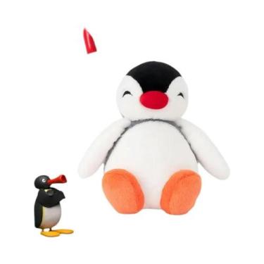 Imagem de Bonecos De Pelúcia Da Família Pinguim Clássica, Brinquedos Macios E Ch