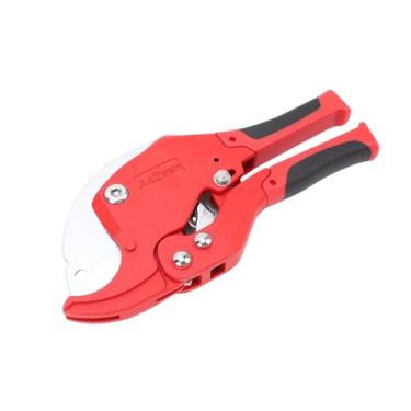 Imagem de KUIDAMOS Cortador de Tubos de Pvc Durável, Lâminas Sk5, Cortador de Catraca Multifuncional para Cortar Tubos de Pvc Cpvc Pex, Alça Ergonômica para Encanadores