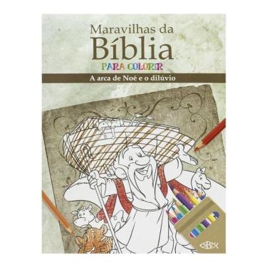 Imagem de Maravilhas Da Bíblia Para Colorir: Arca De Noé E O Dilúvio