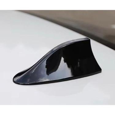 Imagem de Antena Automotiva 6,0dB – Rádio FM de Barbatana de Tubarão para Carros com Teto Curvado (Preto)