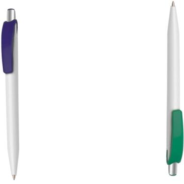 Imagem de Caneta Esferográfica Executiva, Metal Preto Fosco, Retrátil, Escrita Azul, Grip Metálico, Corpo Cilíndrico, 0.7mm, para Escrita Geral, 14cm design (Laranja e Verde 2)