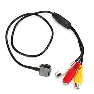 Imagem de Dioche Câmera Cctv Com Fio de Alta Definição Micro Minúscula Sonda de Vigilância de áudio e Vídeo para Segurança de Escritório Doméstico Lente Preta de 3,6 Mm