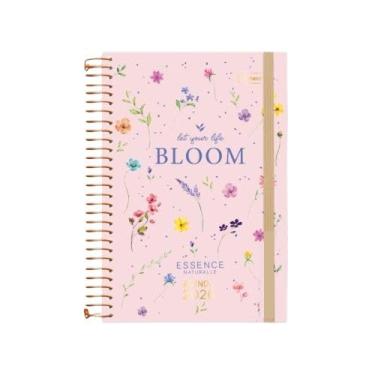 Imagem de Agenda 2026 Essence Cadersil – Capa Dura, 176 folhas Premium, Organização com elegância Agenda Feminina (Rosa)