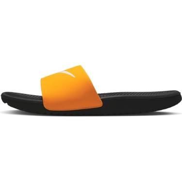 Imagem de Nike Chinelo infantil unissex, Laser Laranja Branco Preto, 32 EU