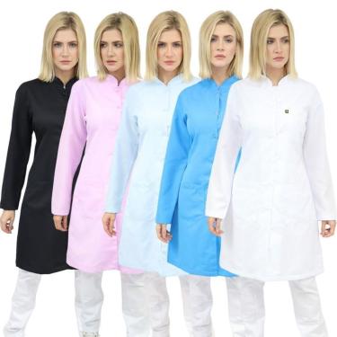 Imagem de Casaco Feminino Acinturado Jaleca-Feminino