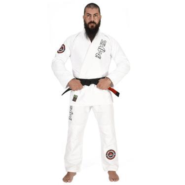Imagem de Kimono de Jiu-Jitsu GLORY MKS Combat White-Unissex