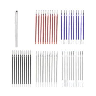 Imagem de Canetas Mágicas Apagáveis Com Calor 6-51 Peças Canetas De Tecido Que D