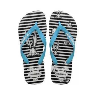 Imagem de Chinelo Havaianas Top Perna Longa Warner Personagens Adulto Unissex Or