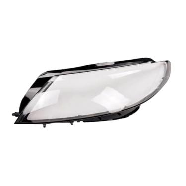 Imagem de Tampa da lente do farol compatível com VW Passat CC 2013 2014 2015-2018 Abajur carro Transparente Lente de cobertura Substitua o revestimento vidro(Left side)