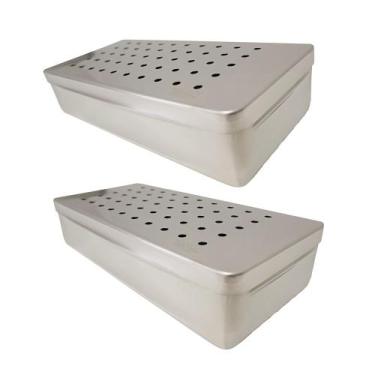 Imagem de Estojo perfurado econox 26x12x6 kit 2un fami tamanho:26x12x6, 26X12X6