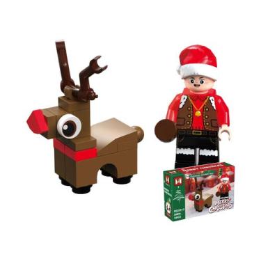 Imagem de Conjunto De Blocos De Montar De Natal Em Grande Escala 31+ Peças 8 Em 