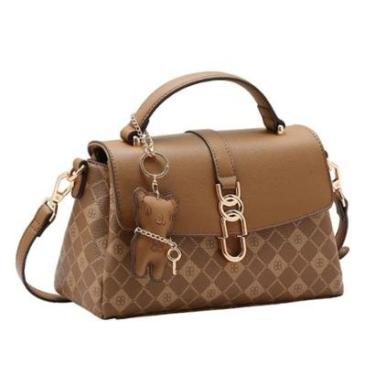 Imagem de Bolsa Chenson Monograma Elemento Gráfico 85389 Bege-Feminino