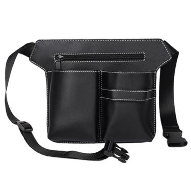 Imagem de Coldre de tesoura de cabelo, bolsa de tesouras de cabeleireiro, kit de ferramentas de barbeiro, bolsa multifuncional para cabeleireiro