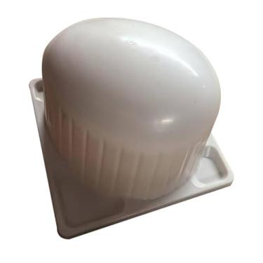 Imagem de FashionCha Suporte para perucas molhadas, expositor multifuncional de mesa para perucas, organizador e suporte para banheiro, salão de beleza e lojas de, Bege