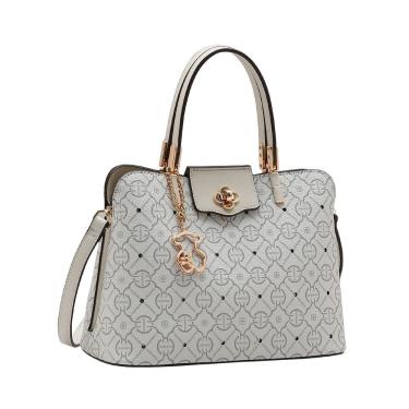 Imagem de Bolsa Feminina Chenson Classic Cristal - Alça de Mão - Bege 3485358