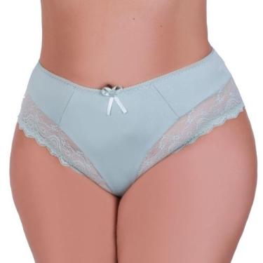 Imagem de Calcinha Plus Size com detalhe de Renda Tanga Grande - C7 CALCINHA VAL
