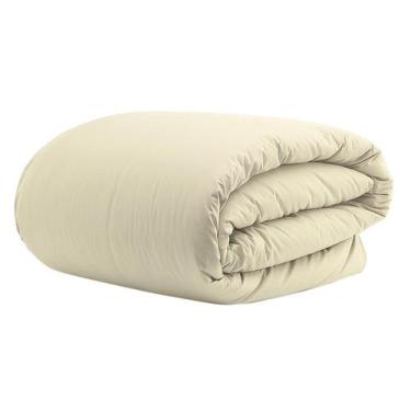 Imagem de Duvet para Edredom Rice 200 Fios Casal - Westwing, Off White