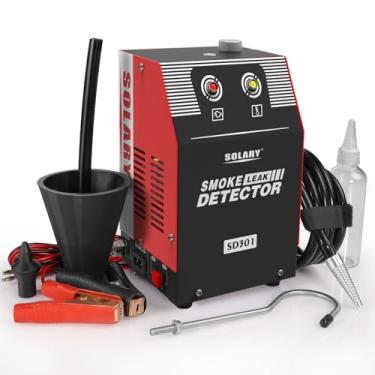 Imagem de Testador automotivo de máquina de fumaça EVAP – Detector de vazamento de fumaça de 12 V CC para sistema de tubulação com bomba de ar integrada