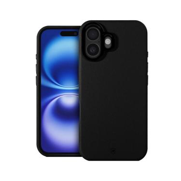 Imagem de Capa Case Capinha Para Iphone 16 - Couro Dual Magsafe - Preta - Gshield