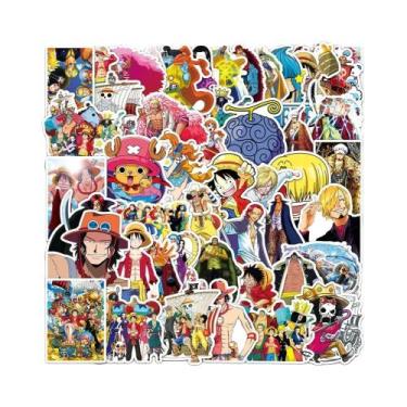 Imagem de Adesivos De Anime One Piece 50/100pcs, Decalques De Desenhos Animados 