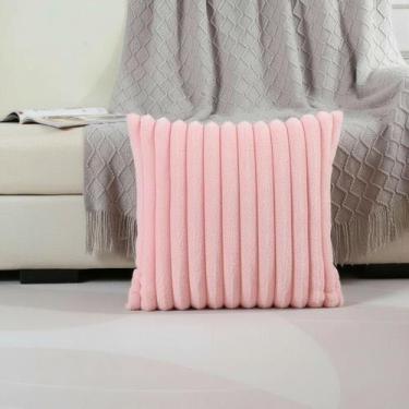 Imagem de Capa P/ Almofada Pelúcia Wave Soft 2 lados - 40 X 40 CM - S DECOR, Bab