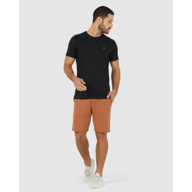 Imagem de Bermuda Masculina Filete Lateral Em Moletom Sem Flanela-Masculino