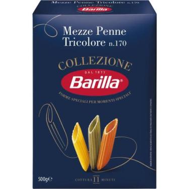 Imagem de Macarrão Mezze Penne Tricolore Barilla 500g
