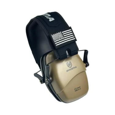 Imagem de Protetor Auricular Tático Com Redução De Ruído De 25dB Para Tiro, Prot