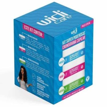 Imagem de Widi Care Super Poderosas Kit - Cronograma Capilar com 3 Máscaras Condicionantes Kit-Unissex