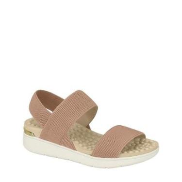 Imagem de Papete Vizzano Sandália Elastico Canelado Nude 7151102-Feminino